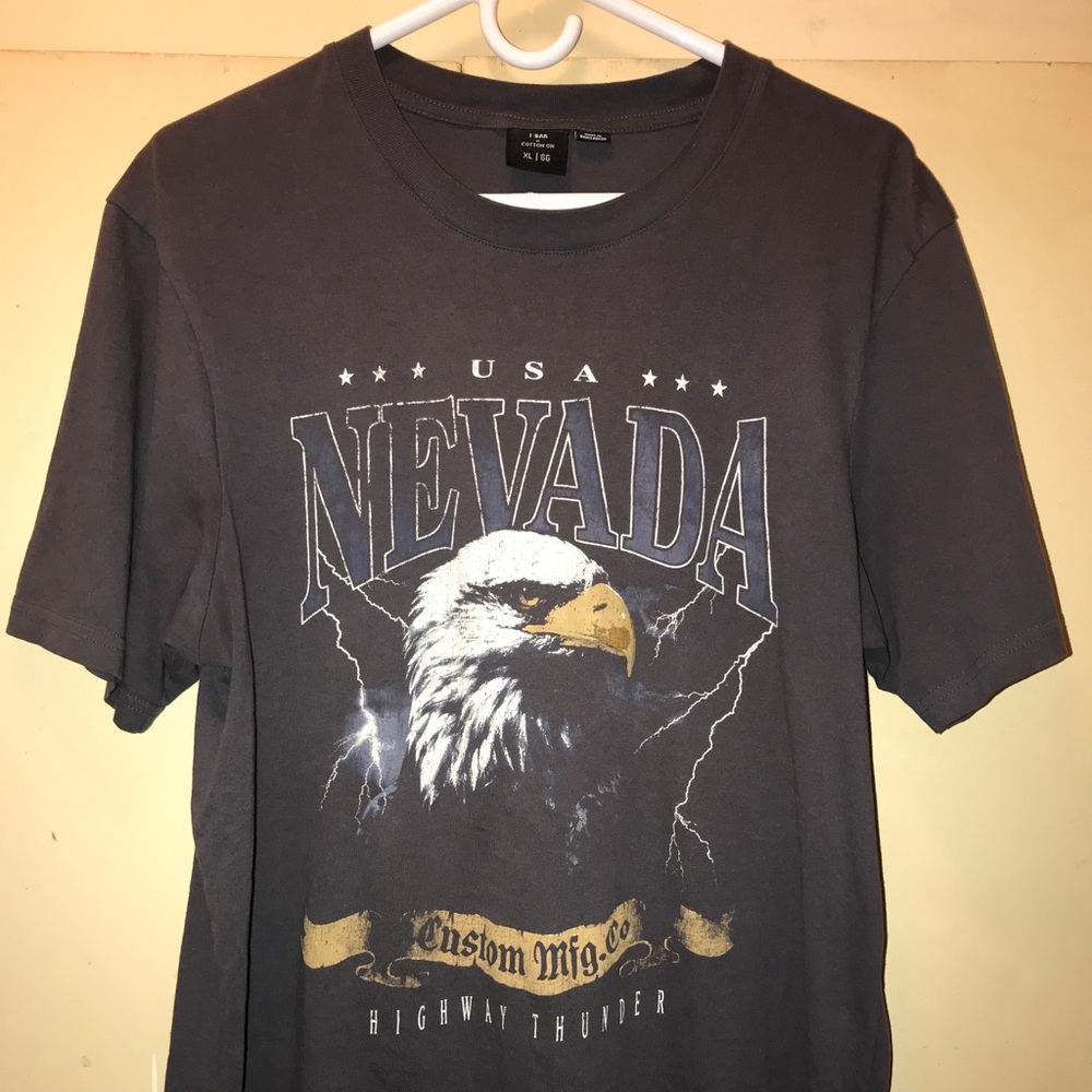 Highway thunder Nevada eagle Tshirt XL.   Fits like a large  used / vg
